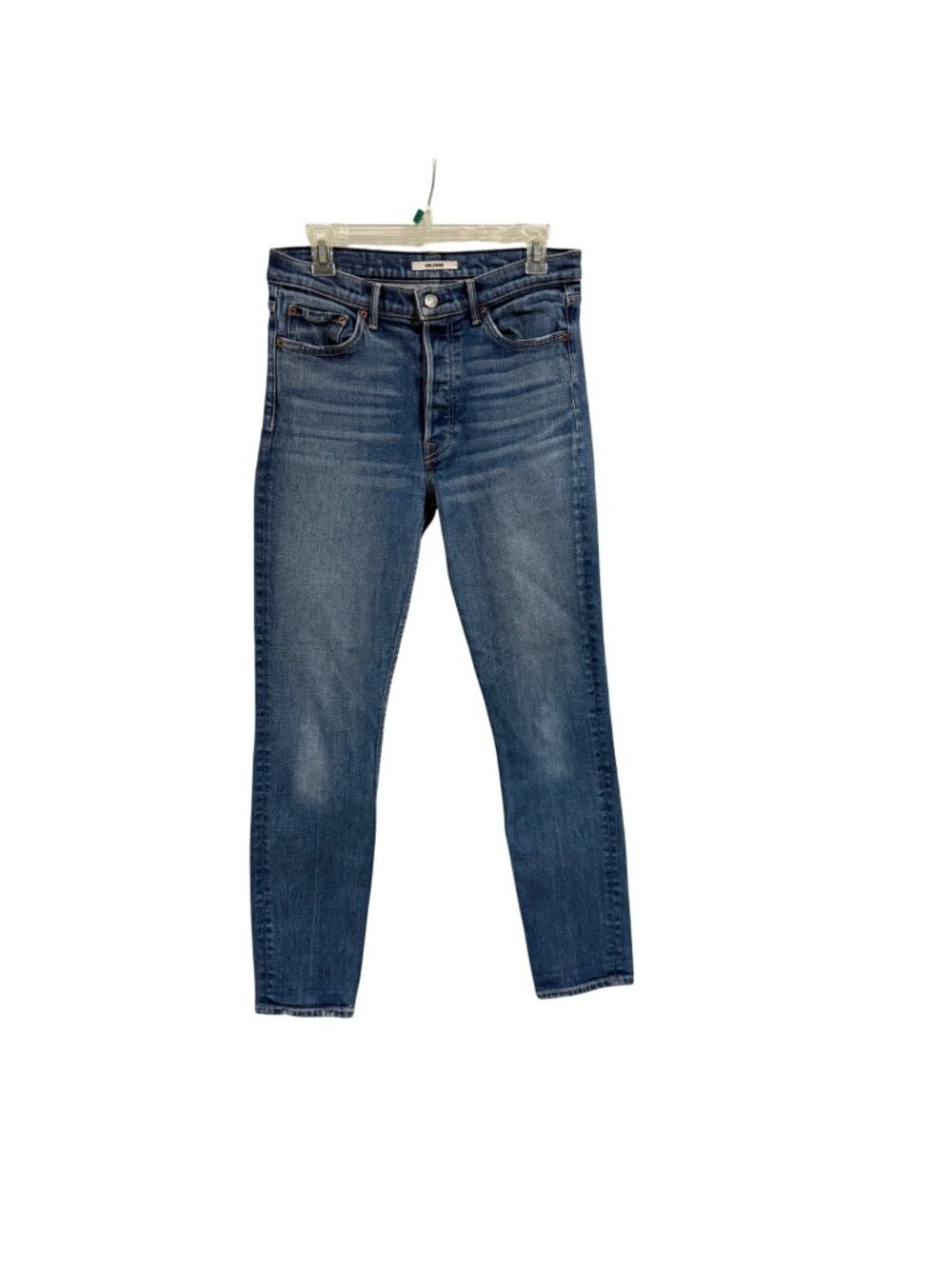 GRLFRND Karolina Button Fly Jeans in Joan‎ Jett High Rise Ankle Skinny Jeans 29